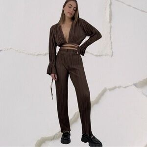 Elegant Brown Women's Jumpsuit